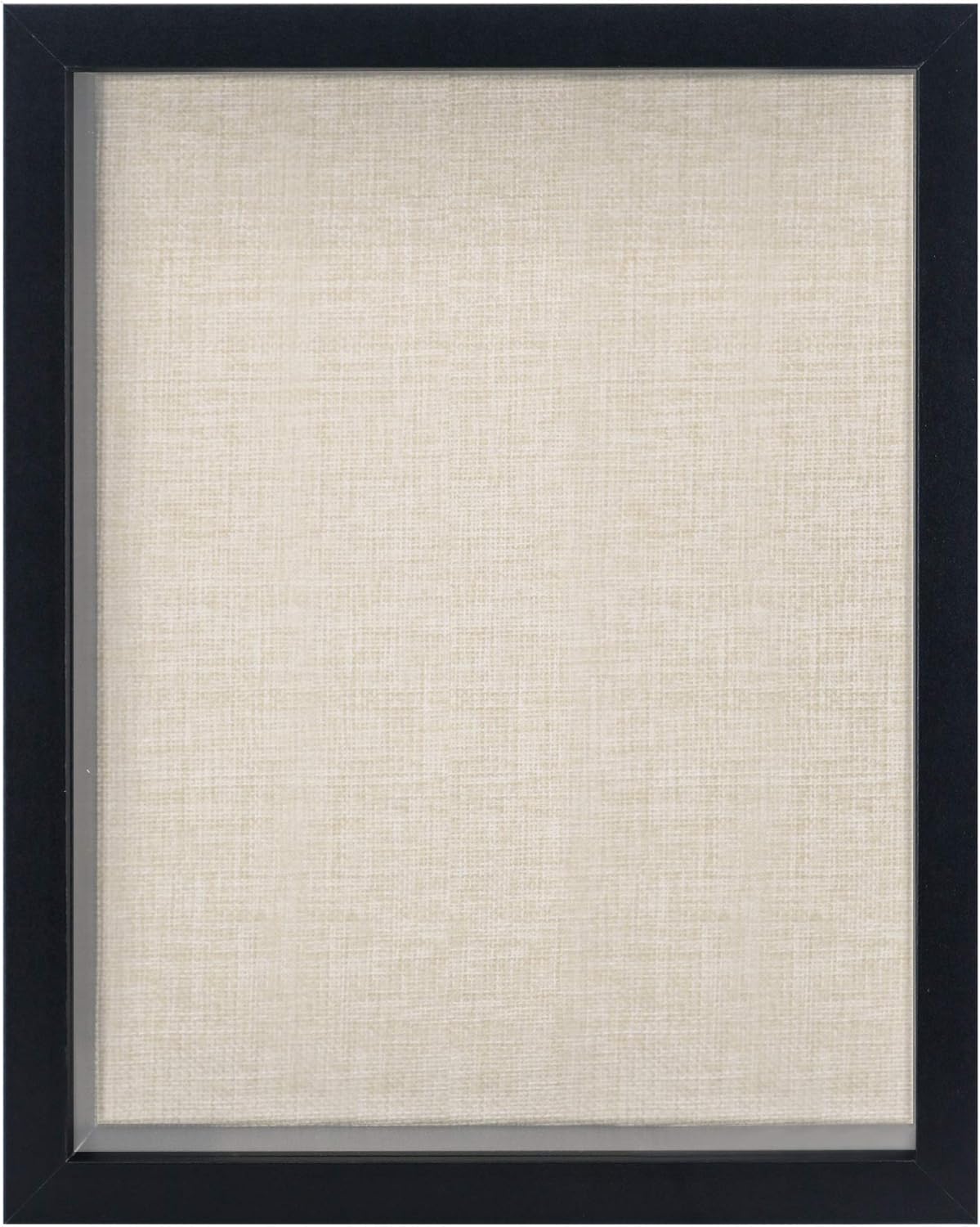 GarduationMall 11x14 3D Black Shadow Box Frame Deep Display Box with Linen Back,Ideal for Memorabilia Pictures Flowers Medals Tickets,Wall Hanging