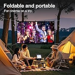 100Inch Projector Screen, Outdoor Projector