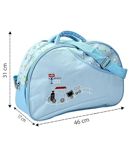 Mummamia Outing Mama Shoulder Diaper Bag, Blue