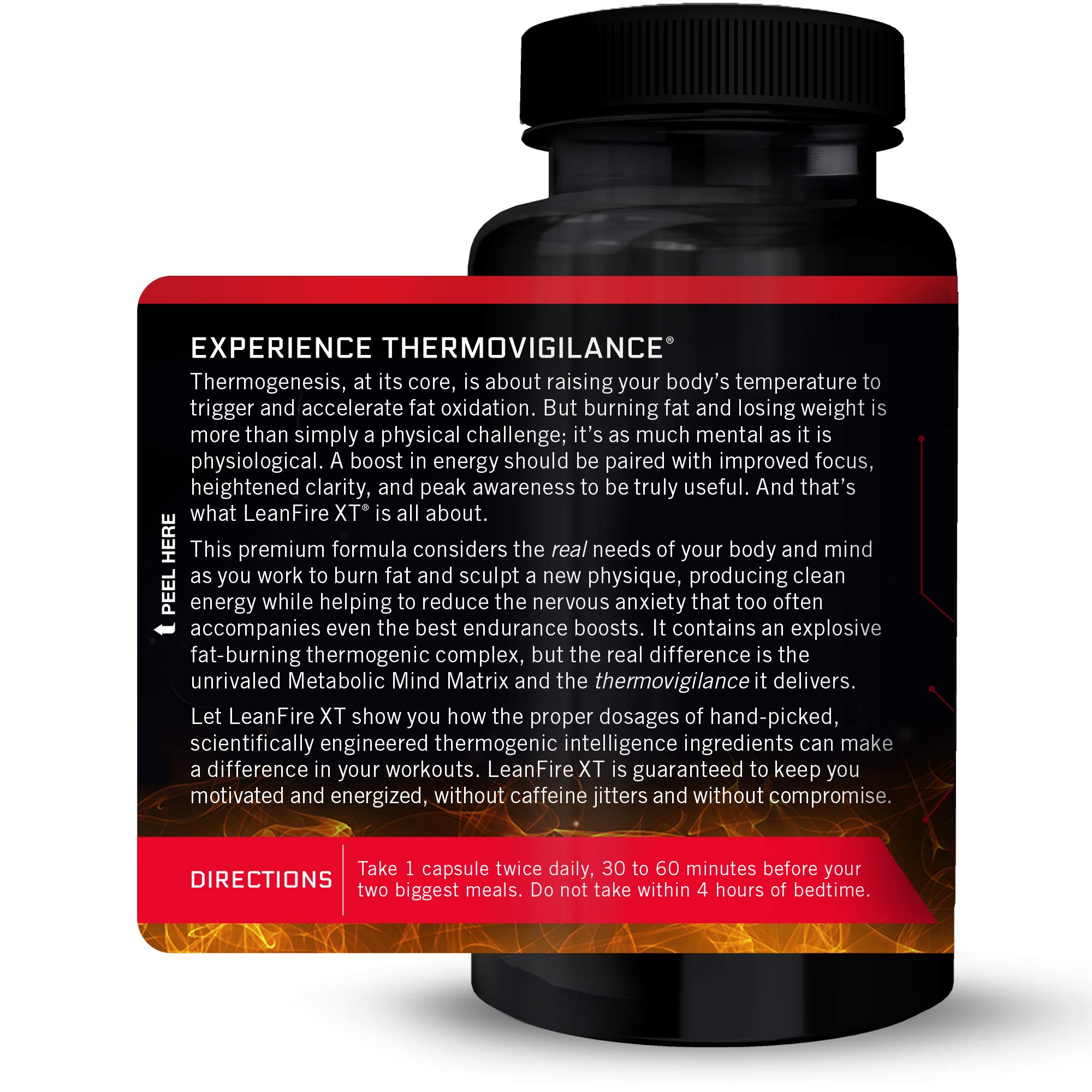 Force Factor LeanFire XT Thermogenic Weight Loss Supplement to Support