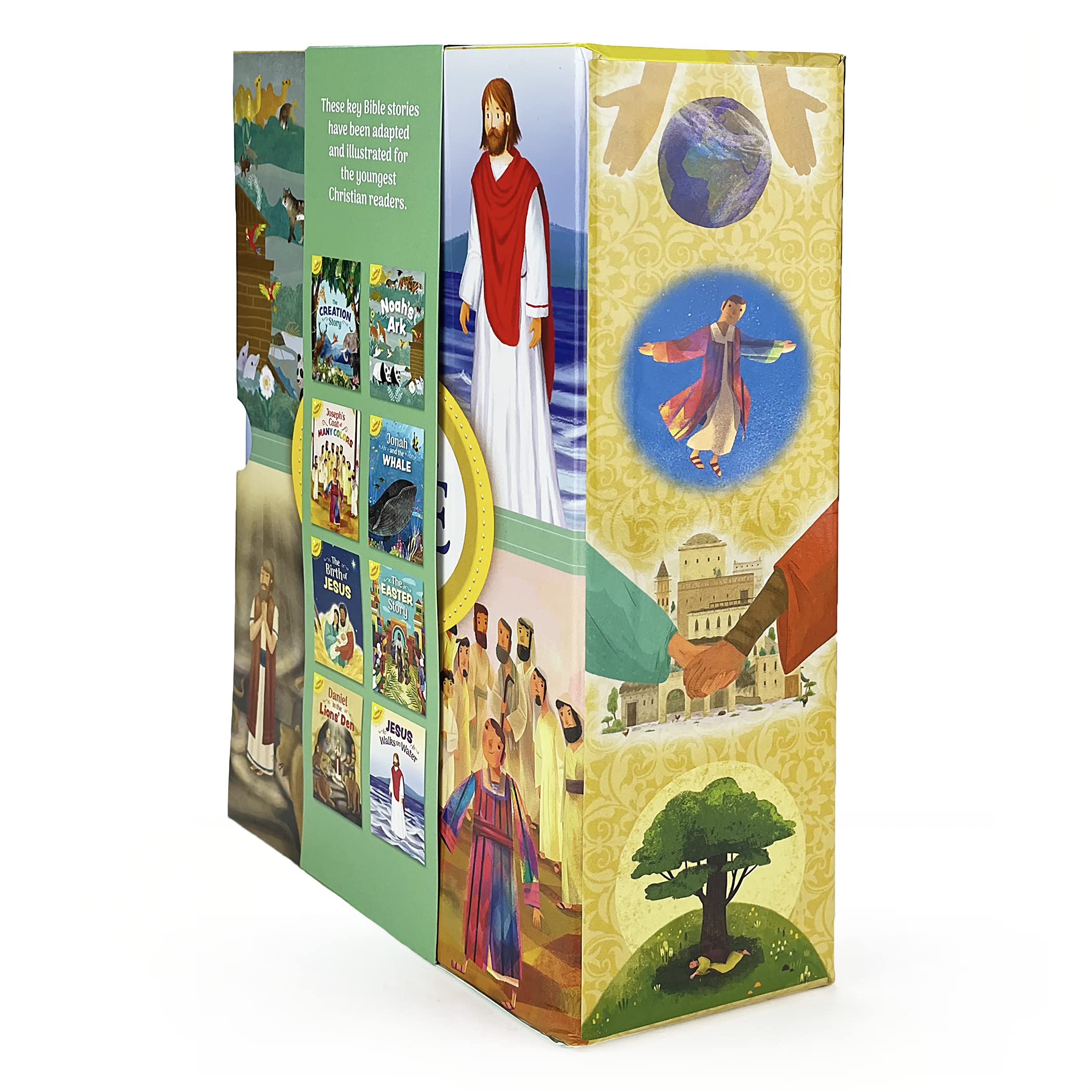 Best-Loved Bible Stories - 8-Book Library Boxed Gift Set for Children: Including stories of Noah's Ark, The Birth of Jesus, The Creation Story, Daniel and the Lion's Den, Jonah, and More Best-Loved Bible Stories - 8-Book Library Boxed Gift Set for Children: Including stories of Noah's Ark, The Birth of Jesus, The Creation Story, Daniel and the Lion's Den, Jonah, and More Library Binding