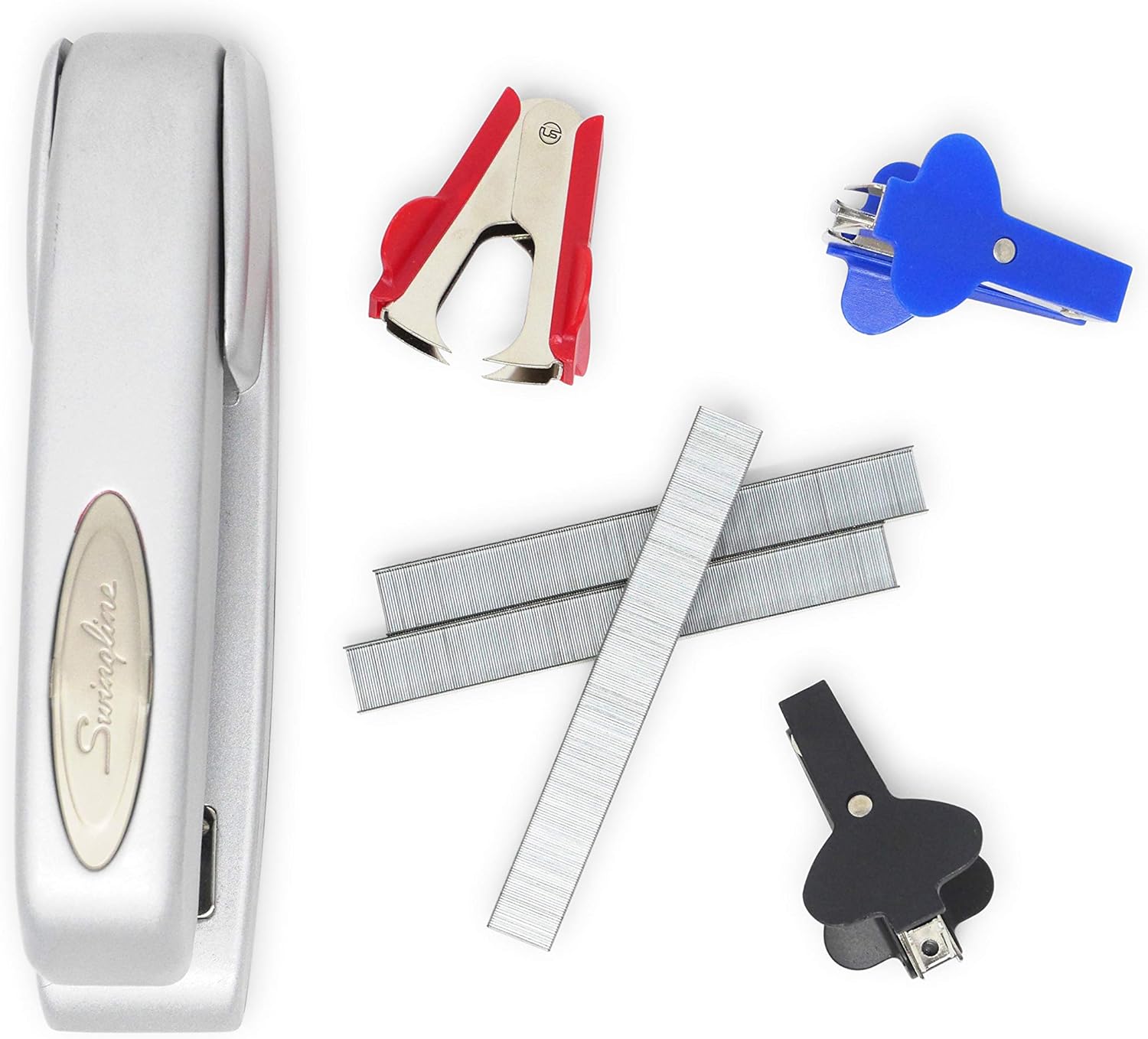 Heavy Duty Staple Remover Tack Lifter, Ultimate Stationery, Pinch Jaw Style, 3 Pack : Office Products