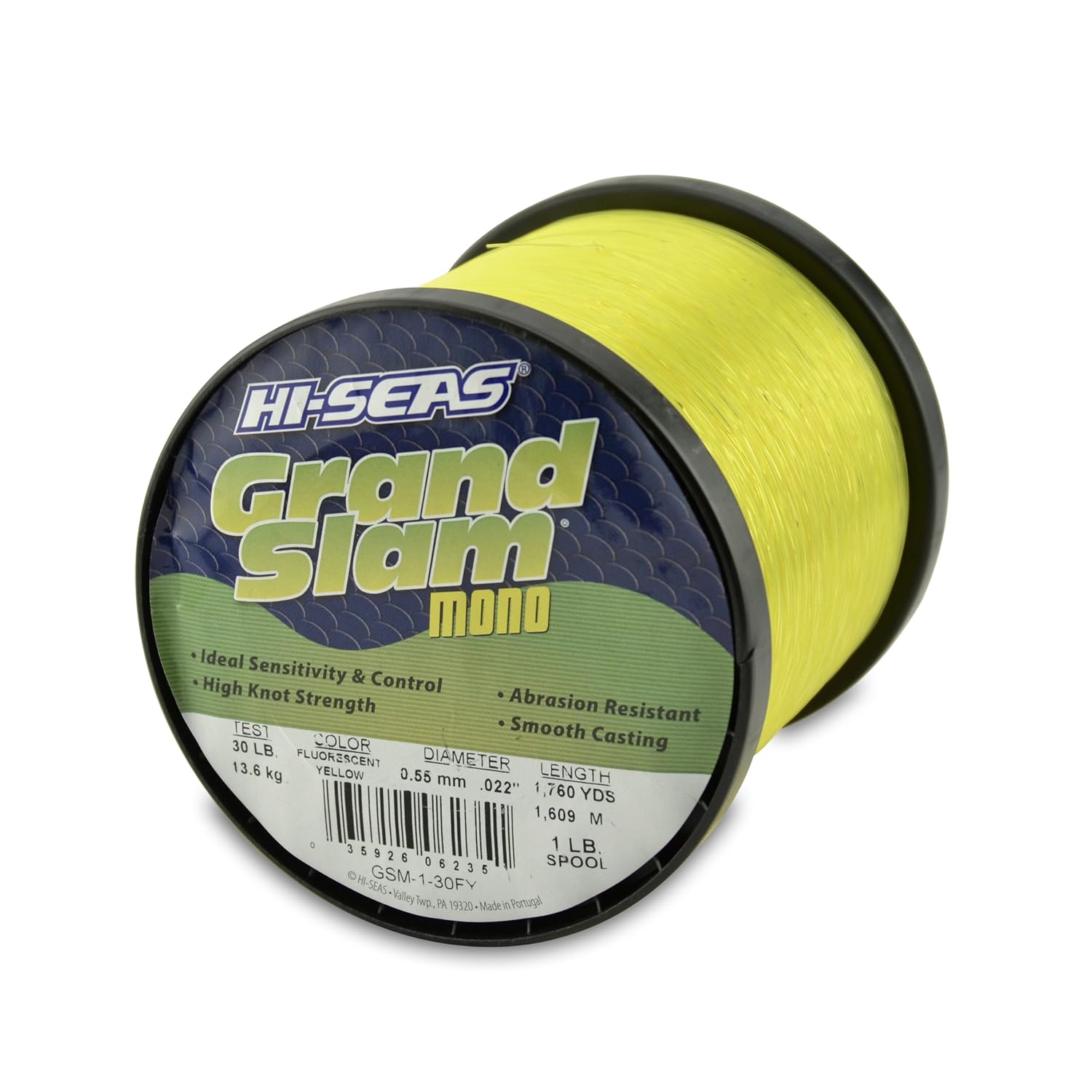 HiSeas Grand Slam Monofilament Line High Knot Strength and Abrasion Resistance Sporting Goods