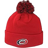 Carolina Hurricanes NHL Officially Licensed Beanie Pom Icon Team Color