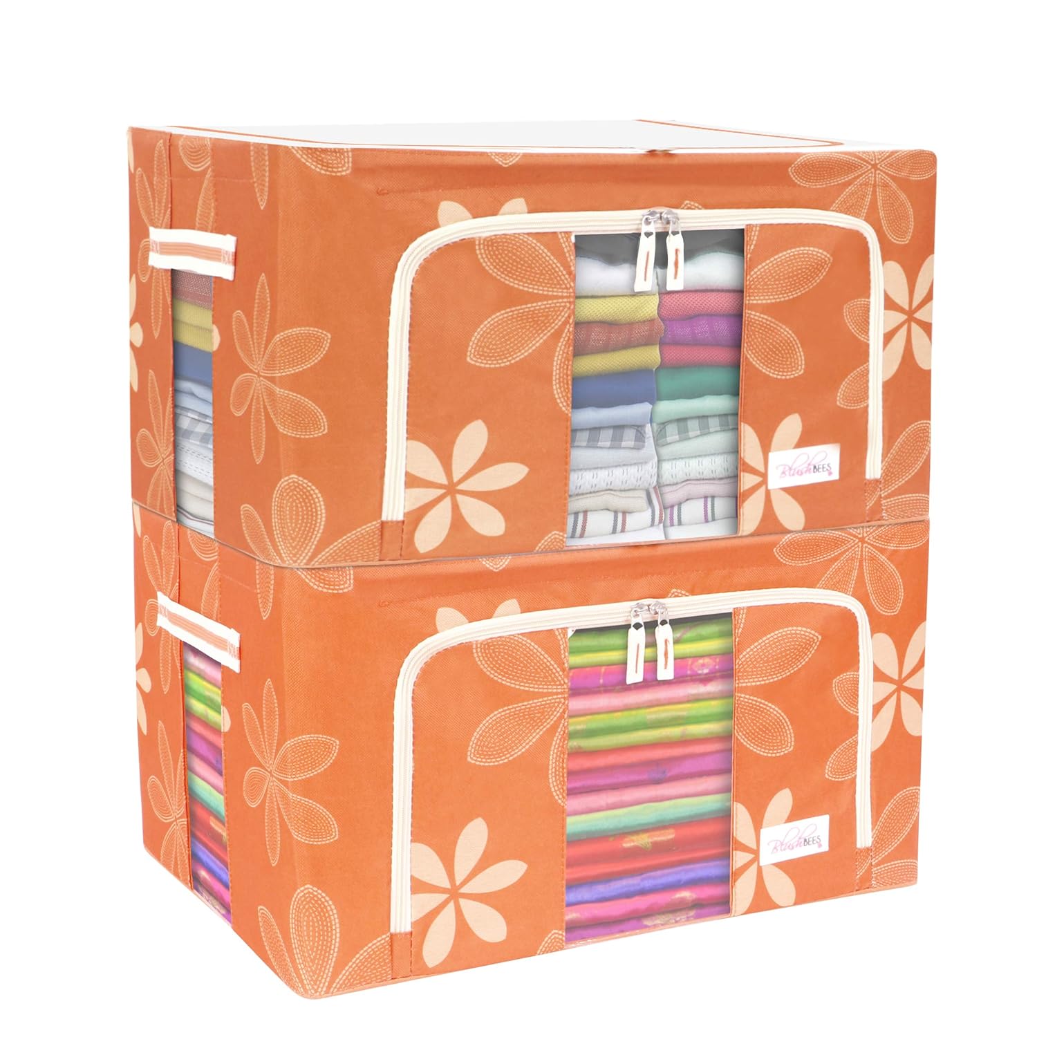 BlushBees Living Box Storage Boxes for Clothes, Saree Cover 55