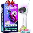 Loop Lasso® NANO Mock - The Original Glow-in-The-Dark String Shooter Toy - Built-in UV Blacklight - Adult & Kids Rope Launcher Gift - Viral Fidget Toy Gadget - Music Rave Dance Accessory