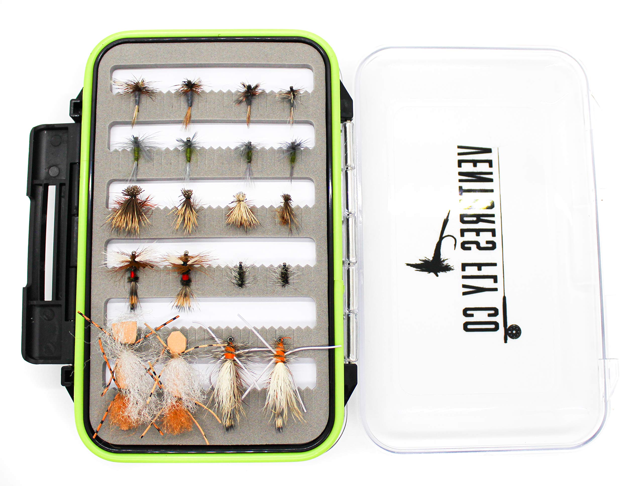  122 Premium Hand Tied Fly Fishing Flies Assortment Ventures Fly Co
