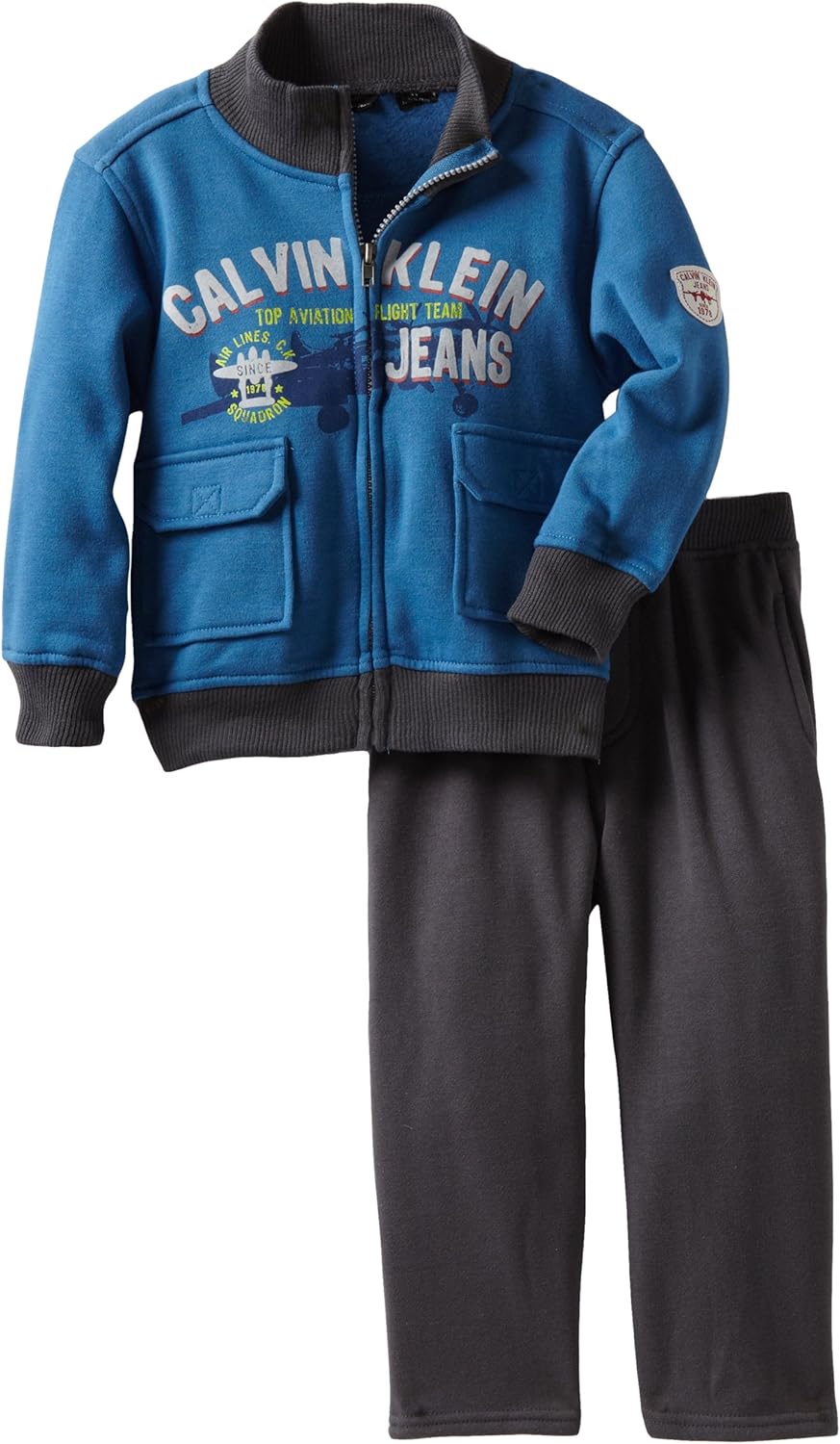 calvin klein track top