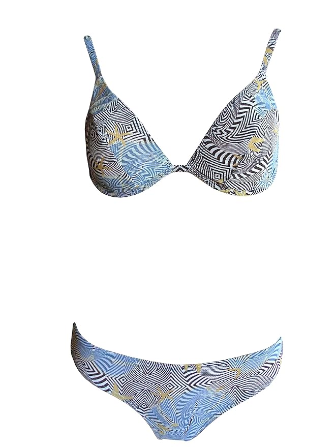 Solar Tan Thru Bügel-Bikini 120892-50 blau