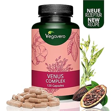 Vegavero® Haut Haare Nägel Kapseln | Haar-Vitamin BIOTIN plus SILIZIUM (Hirseextrakt), VITAMIN C (Acerola) und L-METHIONIN | 