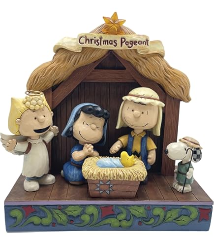 Amazon.com: Lenox The Christmas Pageant Peanuts Snoopy Xmas Tree