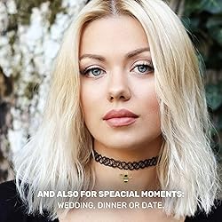 BodyJ4You 2PC Tattoo Choker Necklace - 90s Choker