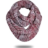 FORBUSITE Stylish Mens Cable Knit Infinity Scarf for Winter, Soft and Warm