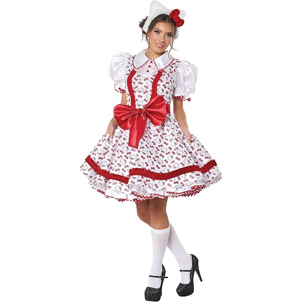 kitty welcome party dress Lola + The Boys Sequin Hello Kitty Dress Teen/Women, L