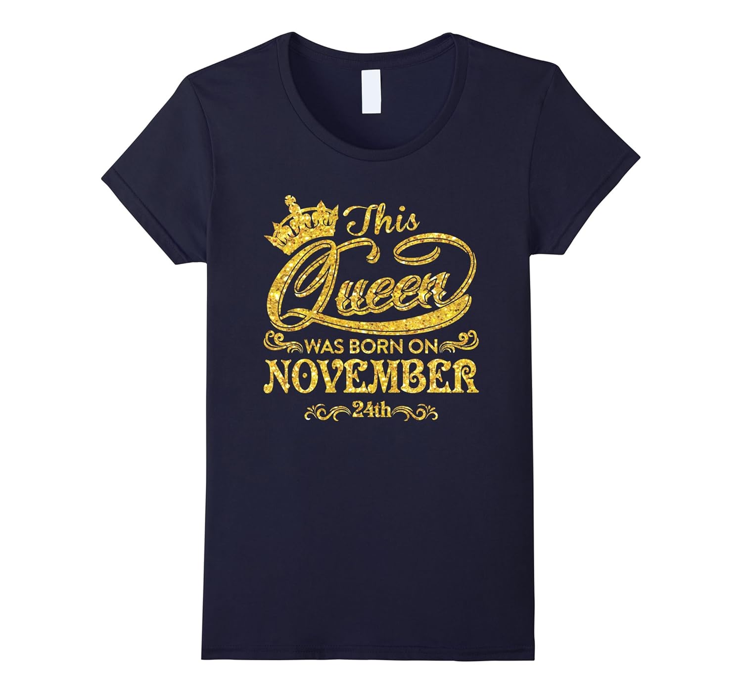 This Queen Was Born On November 24th Tshirt November Queens4LVS