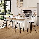 Bar Stool Chairs Set of 4, Modern Upholstered