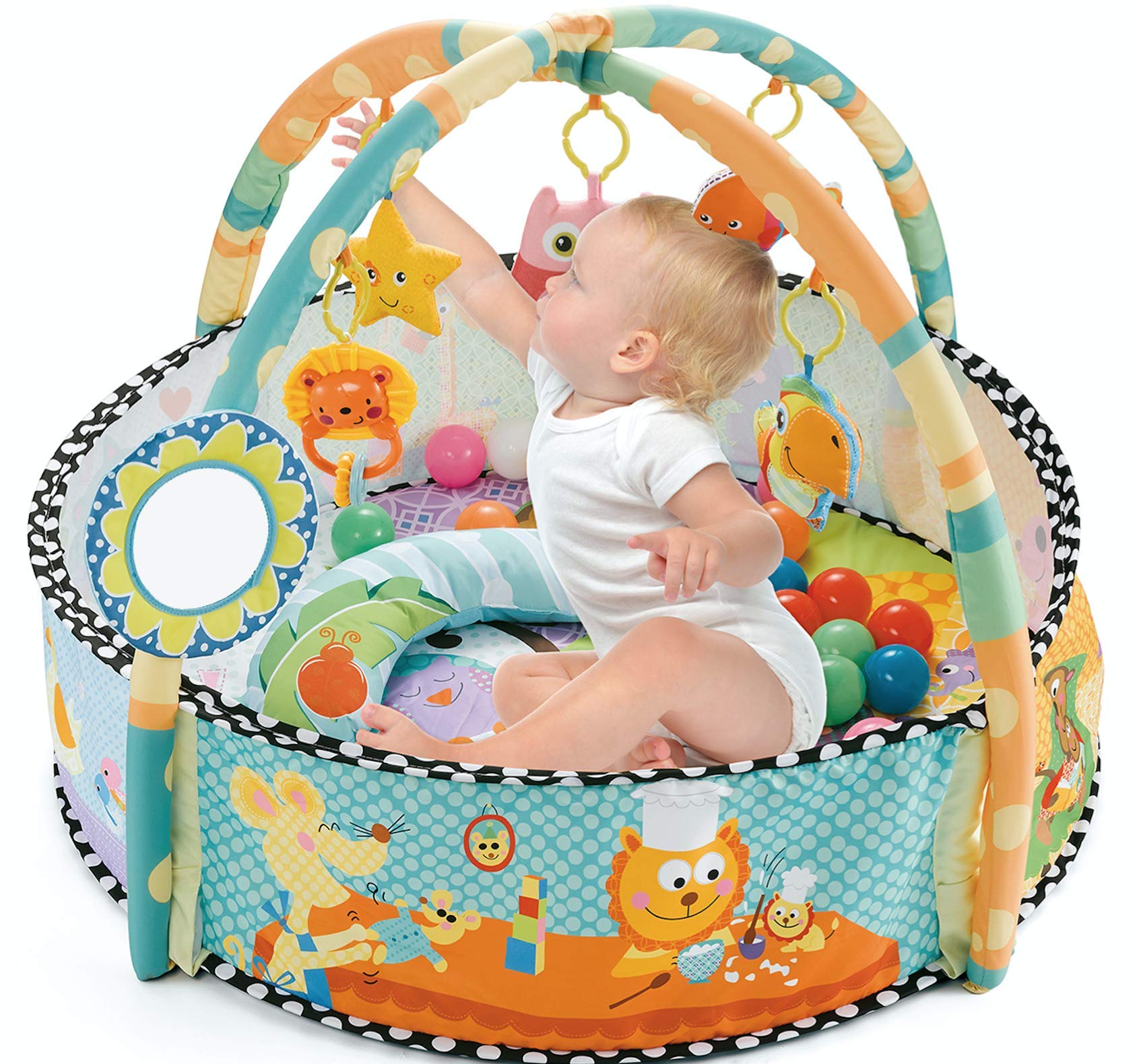 play mat and ball pit