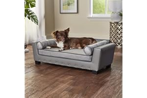 Enchanted Home Pet Sailor Sofa, Grey, Medium (CO3459-20GRY)