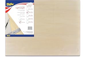MAPED Helix - Wooden Lightweight Drawing Board - 18 x 24 Inch - Metal Edge
