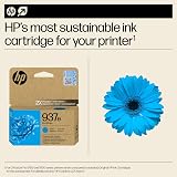 HP 937e EvoMore Cyan Original Ink Cartridge ~1650 Pages HP OfficeJet Pro 9120e view 2