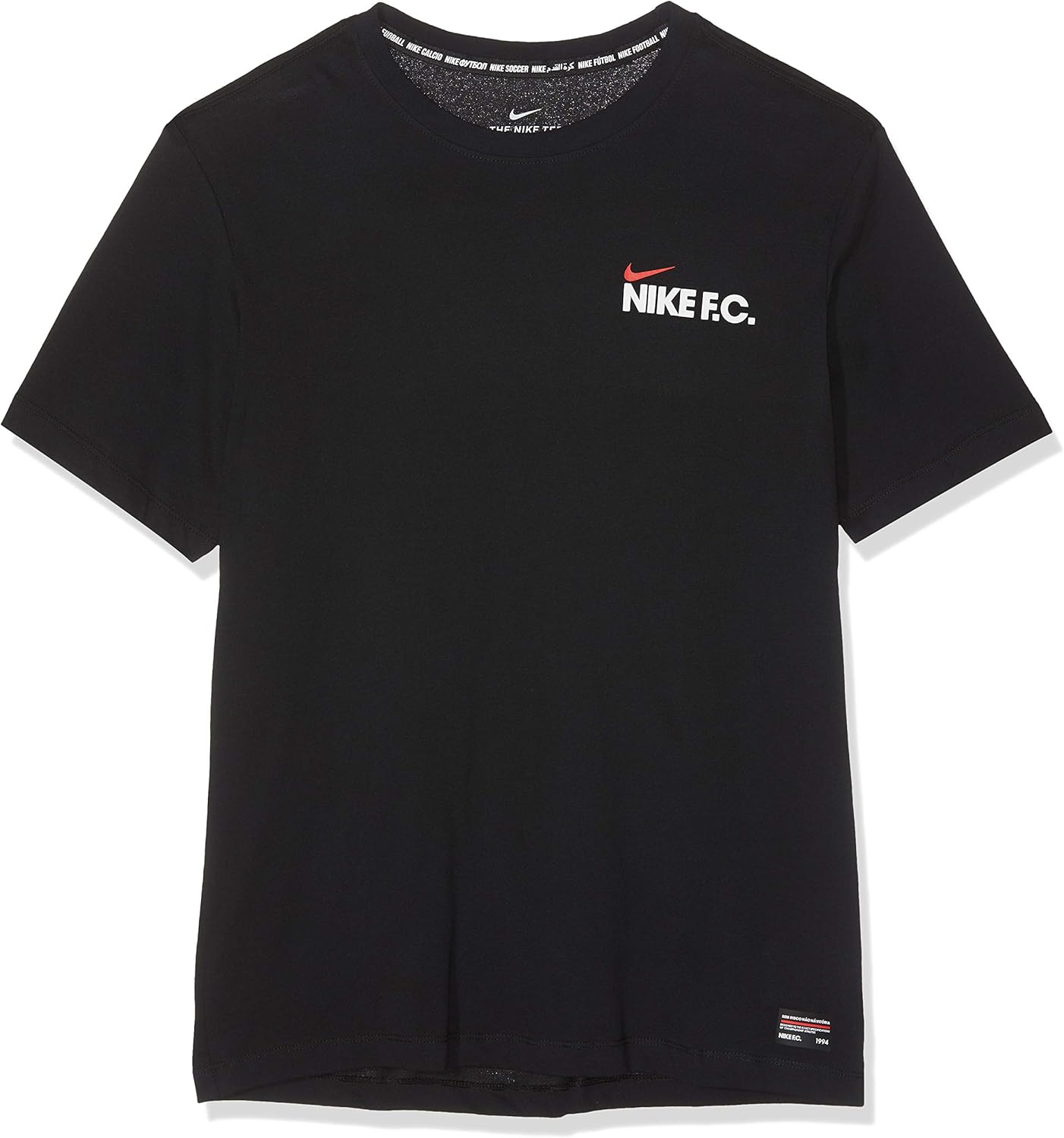 Nike Men's M Nk Fc Dry Tee Back Sponsor TShirt Amazon.co.uk Clothing