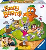 Ravensburger Funny Bunny Children's Game 4 Years and Up 2-4 Players view 2