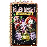 Killer Klowns From Outer Space 5-Tab Spiral Notebook With 75 Sheets | Notepad Journal, Stationery Paper | 5 x 8 Inches