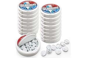 KANDY KORNER ICE BREAKERS Snow Cone Flavored - Sugar Free Ice Breaker Mints for Fresh Breath, Limited Edition Snow Cone Ice Breakers, Practical and Travel-Friendly Containers., 1.5 Ounces (16 Count)