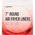 Chefman Disposable Air Fryer Liners, 100 Pack, 5.5" Round Parchment Papers, Heat Resistant Up To 450°F - View #6