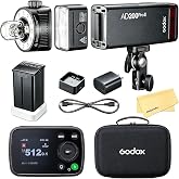 GODOX AD200 Pro II AD200Pro II 200Ws TTL Pocket Flash Strobe,Portable Flash | for Sony/Canon/Nikon/Fujifilm/Olympus/Panasonic Etc Cameras,2.4G 1/8000 HSS,500 Full Power Flashes,0.01-1.8s Recycle Time