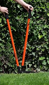 Unibos 95cm Long Handled Grass Edging Shears Non Slip Foam Grip view 3