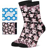 Duzieda Novelty Socks for Women Men Teens, Funny Cute Crew Socks Gifts