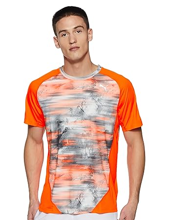 magliette puma uomo arancione