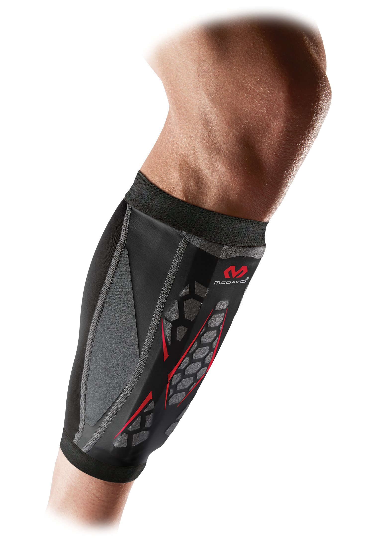 McDavid 4102 - Elite Runners Therapy Shin Splint Sleeve with 2 Adjustable/Removable Pads