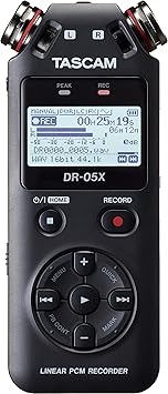Tascam DR-05X Portable Audio Recorder: Amazon.co.uk: Musical Instruments