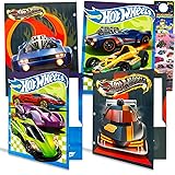 Hot Wheels Folder Set - Bundle with 4 Laminated
