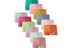 Sladatona Soft Girls Boyshort Panties Cotton Briefs Kids Underwear