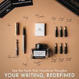 Wordsworth & Black Calligraphy Pen Gift Set with Ink, Cartridges & Nibs view 4