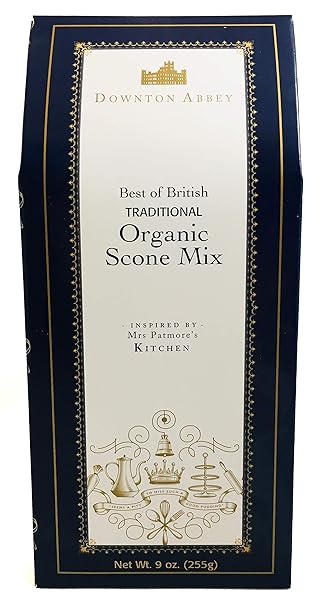 GARVEY’S DOWNTON ABBEY BEST OF BRITISH TRADITIONAL ORGANIC SCONE MIX, 9 OUNCE (PACK OF 1)