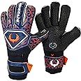 Renegade GK Triton Goalie Gloves with Microbe-Guard (Sizes 5-11, 3 Styles, Level 2) Pro-Tek Fingersaves & Durable 3.5+3MM Super Grip