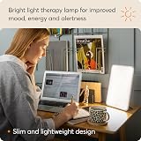 Lumie Vitamin L Slim Light Box SAD Light Therapy White view 2
