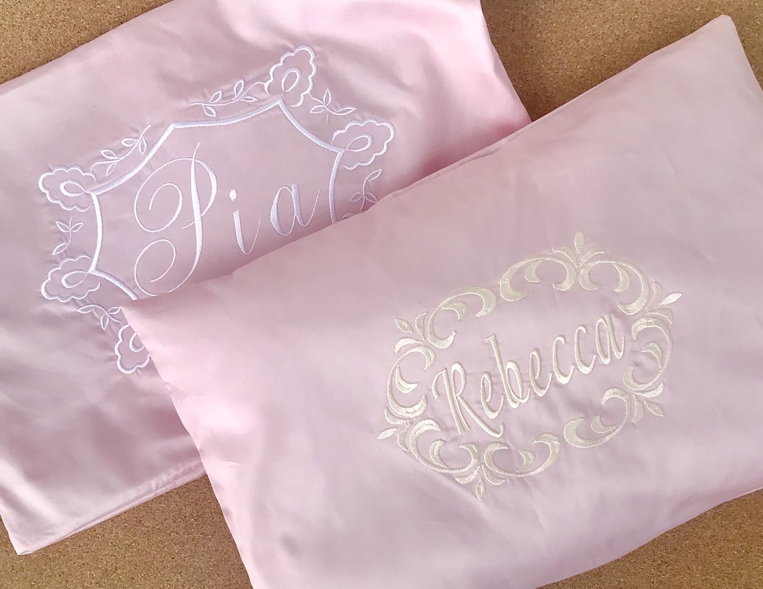 Amazon Com Personalized Baby Pillow Pink Baby