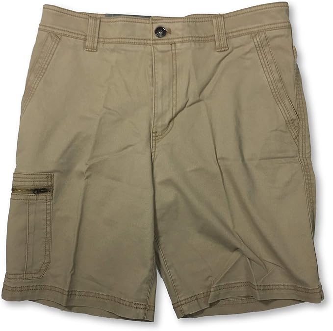 G.H. Bass & Co. Men's Flex Waistband Stretch Shorts Cedarwood Khaki (36