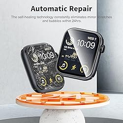 LK 6 Pack Apple Watch Screen Protector 44mm SE