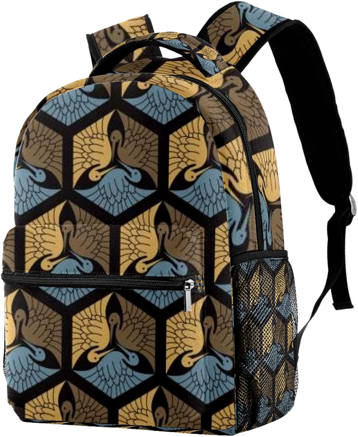 Students Backpack Oriental Japanese Casual backpack for