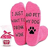 VICRAZY Funny Gifts For Men, Women – Dog Sock For Dog Dad Mom - Mother Day Gift, Father Day Gifts, Christmas Stocking Stuffer