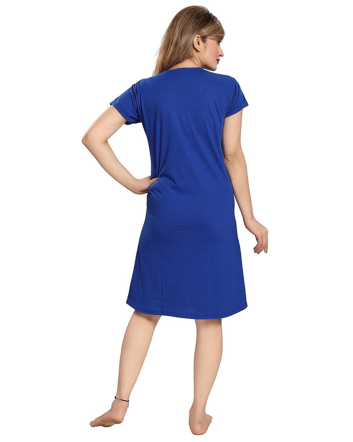 av2 women's cotton short nighty