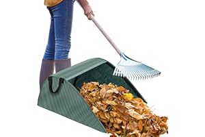 ARGCONNER Leaf Collector, Portable Leaf Collector Bag, Lawn and Leaf Bags, Reusable Yard Garden Bags for Leaves Lawn Trash Yard Leaf Pick Up Tools