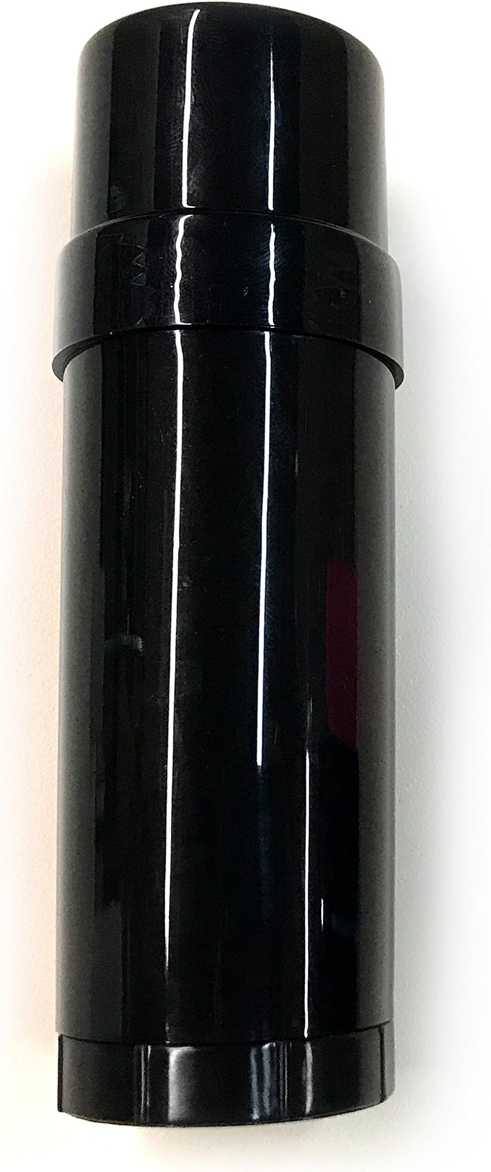 6 ct. Deodorant Twist-up Empty Containers (Black) - for lotion bar, heel balm etc. (2 oz.)