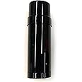 6 ct. Deodorant Twist-up Empty Containers (Black) - for lotion bar, heel balm etc. (2 oz.)